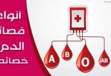 أنواع-فصائل-الدم