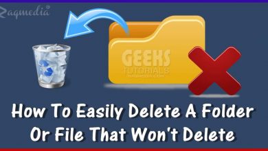 How To Delete Files That Can not Be Deleted