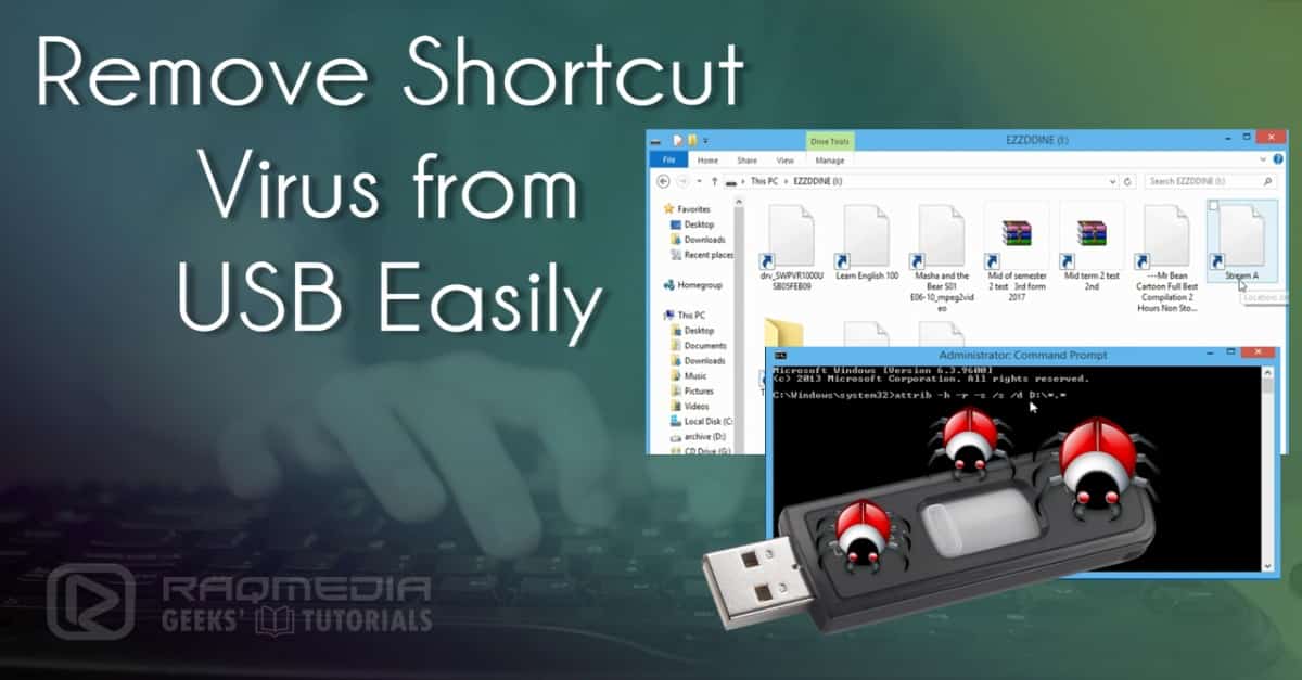 حذف-فيروس-shortcut