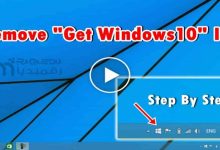 How do I get rid of the Windows 10 Notification icon?