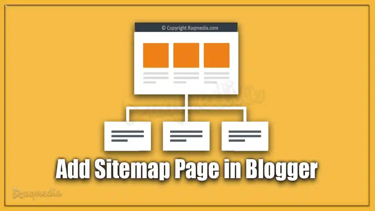 Create HTML Sitemap Page In Blogger