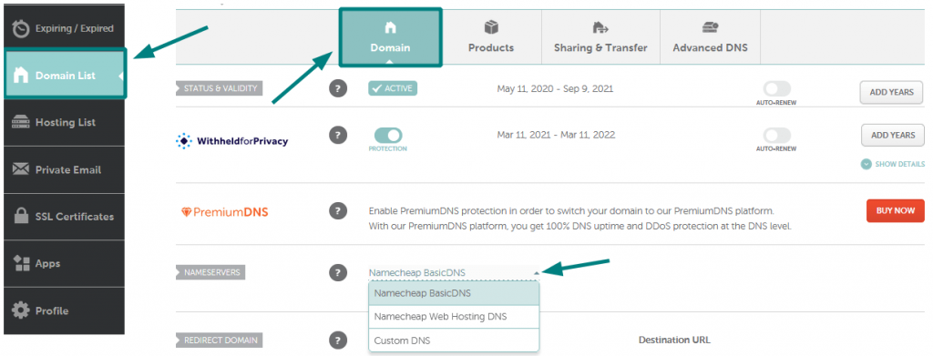 How to Properly Change Domain Nameservers to Point to Host 1 how to change dns for a domain raqmedia