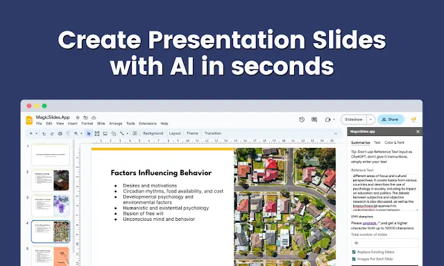 chatgpt slides with ai in seconds with magicslides app