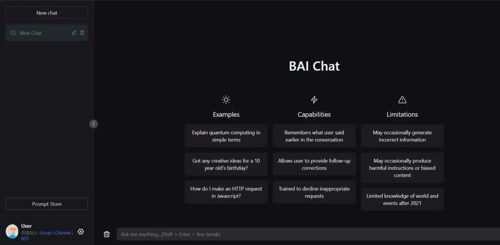 chatgpt-without-sign-up-bai-chatbot