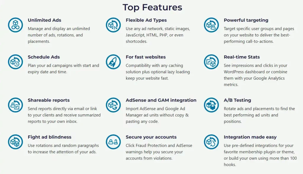 advanced-ads-wordpress-plugin-review-features