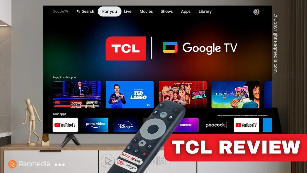 TCL Google TV Review: Best Budget Quality 4K HDR TCL P735 - RaQMedia