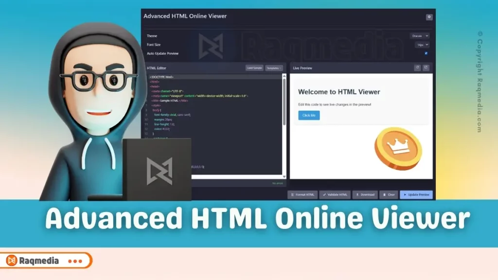 Advanced HTML Online Viewer, Beautifier And Minifier for Web Developers 1 advanced-html-online-viewer-and-editor-for-web-developers